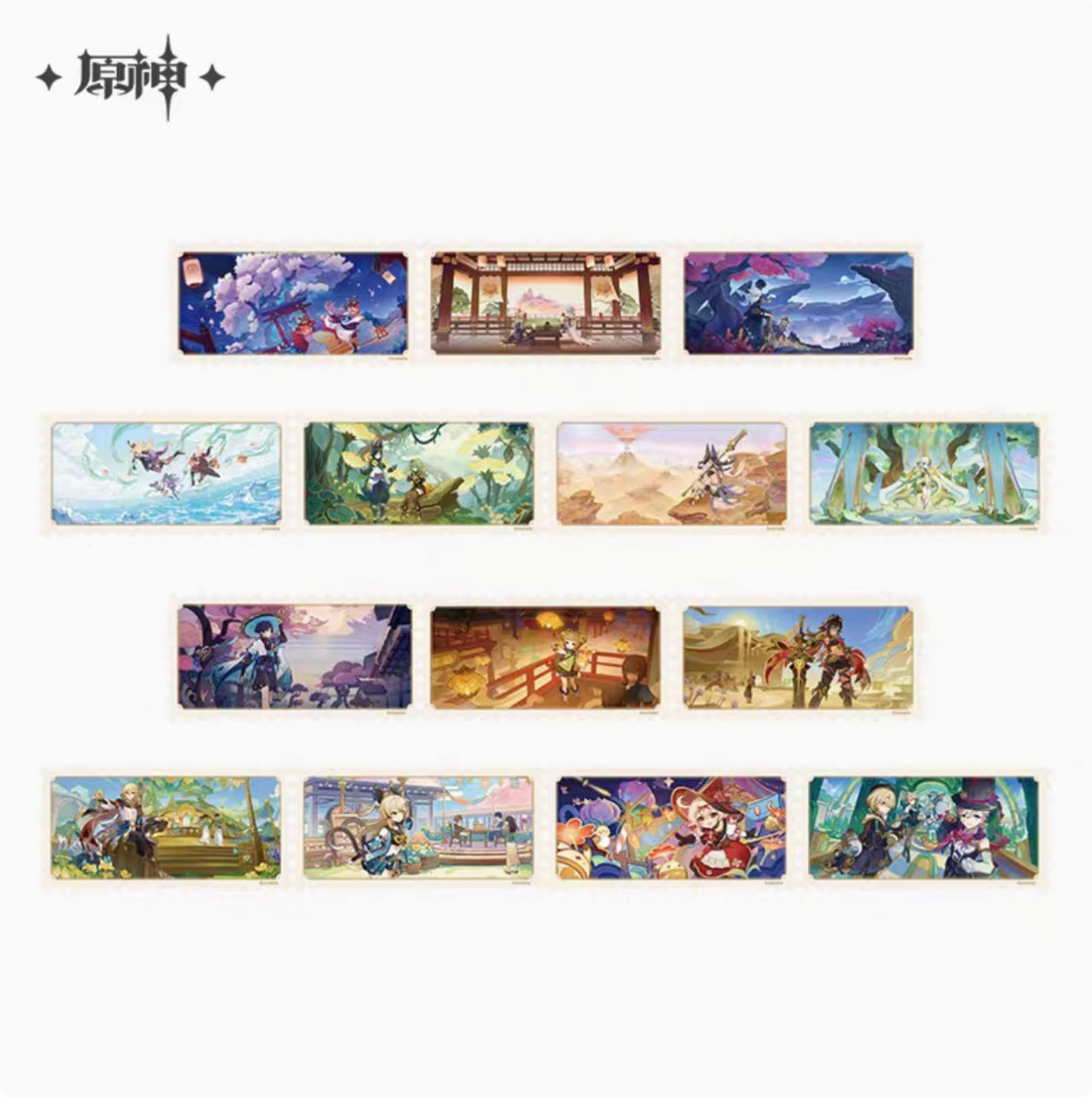 Genshin Impact Washi Tape