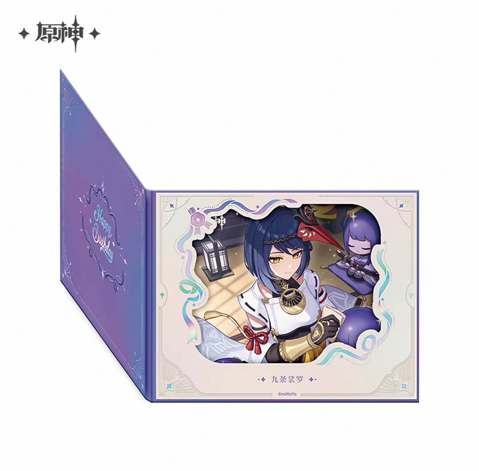 Thumbnail: 【Set A】Genshin Impact Flip-Type Window Paper Stand