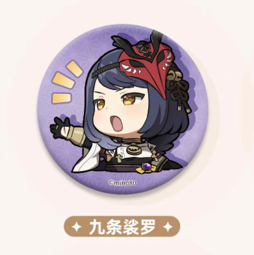 Thumbnail: 【Set A】Genshin Impact Characters Cute Pin