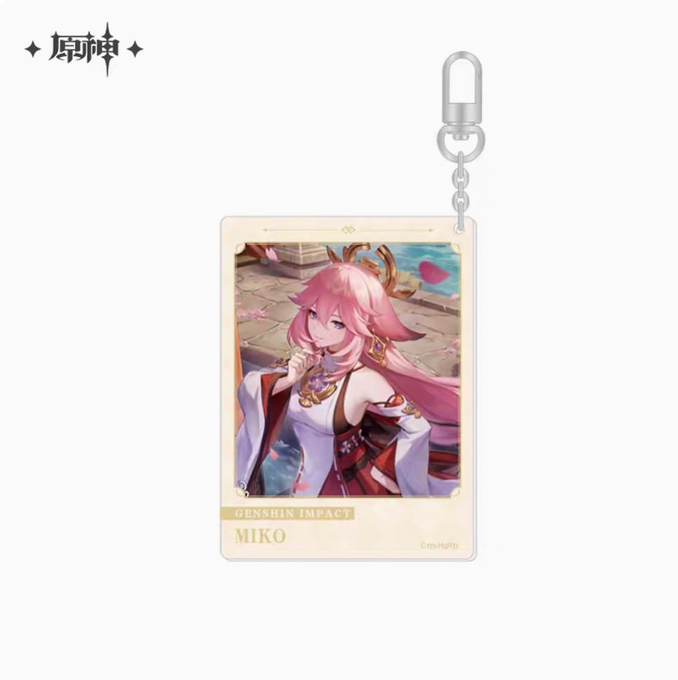 Thumbnail: 【Set B】Genshin Impact Characters Birthday Themed Acrylic Keychain
