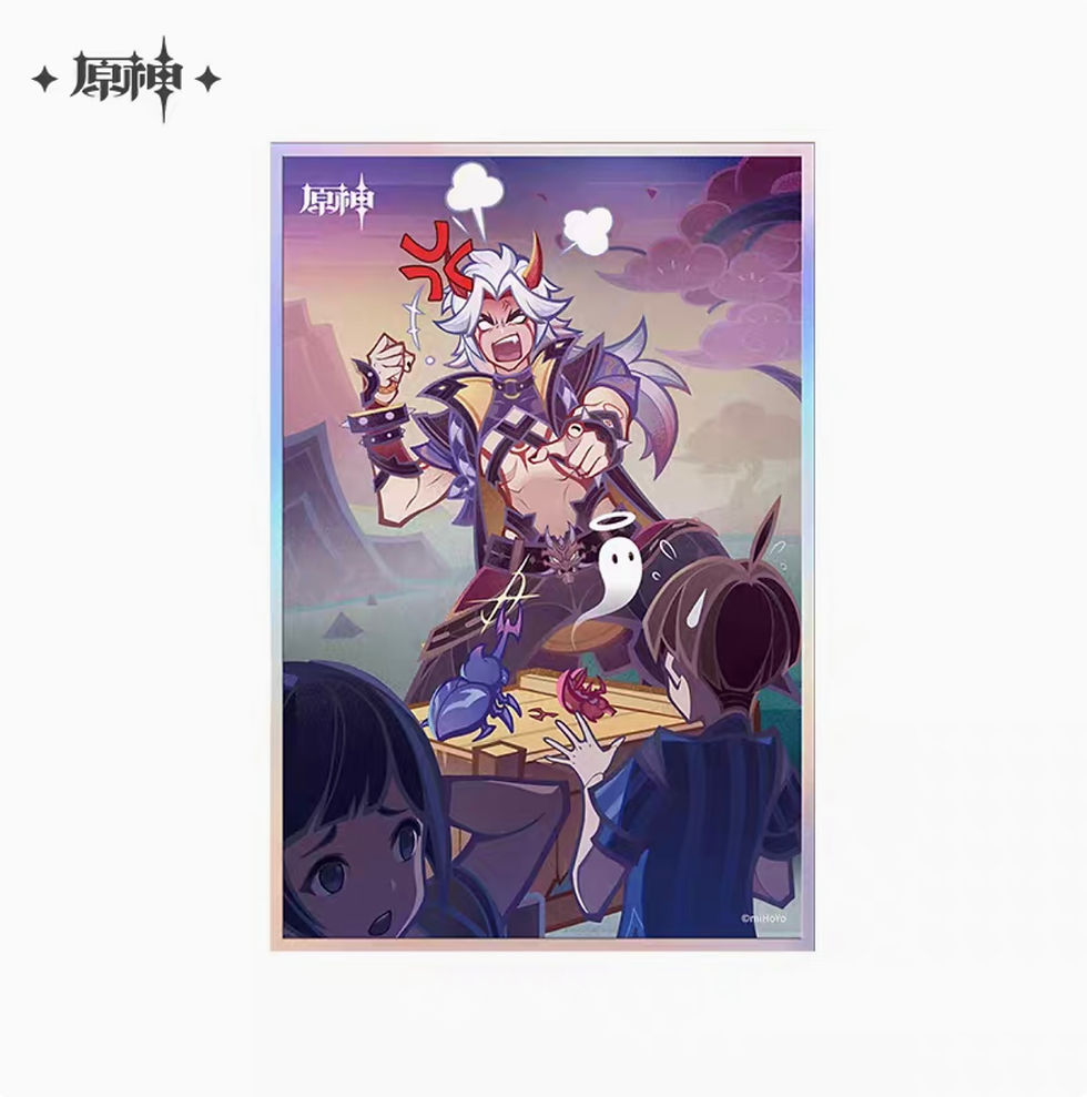 Thumbnail: 【Set A】Genshin Impact Glittering Paper Stand