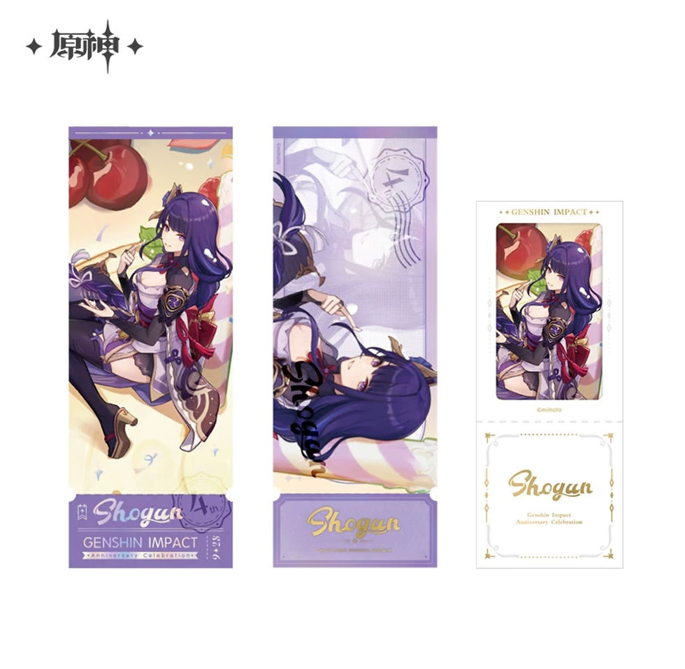Thumbnail: Genshin Impact 4th Anniversary Collection Tickets Set
