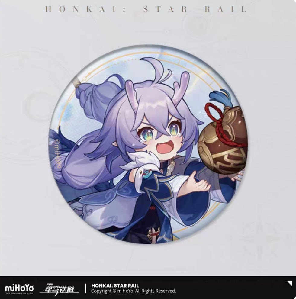 Thumbnail: Honkai: Star Rail Round Pin (light-reflecting effect)