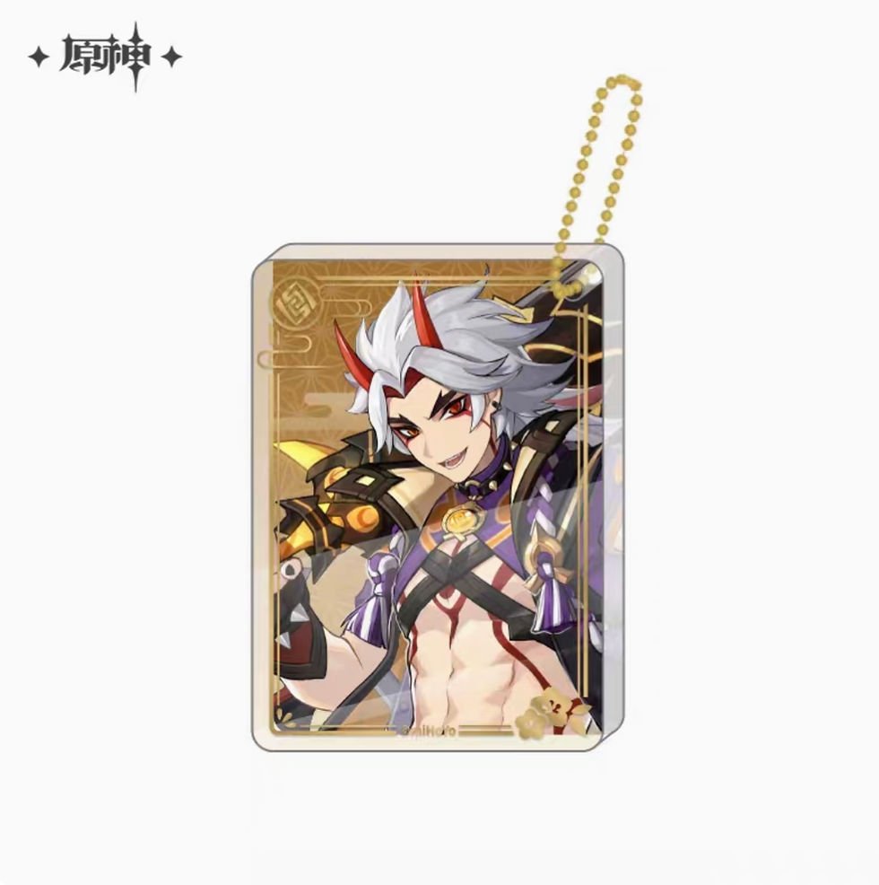 Thumbnail: 【Set C】Genshin Impact Thick Acrylic Keychain