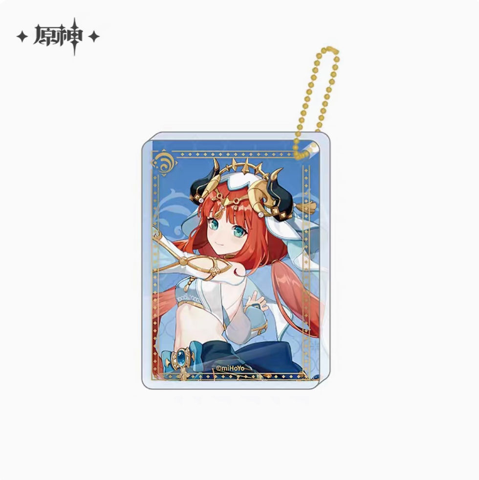 Thumbnail: 【Set C】Genshin Impact Thick Acrylic Keychain
