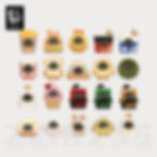 Thumbnail: Official Bangboo Mini Figure Blind Box (4 pieces in one bag)