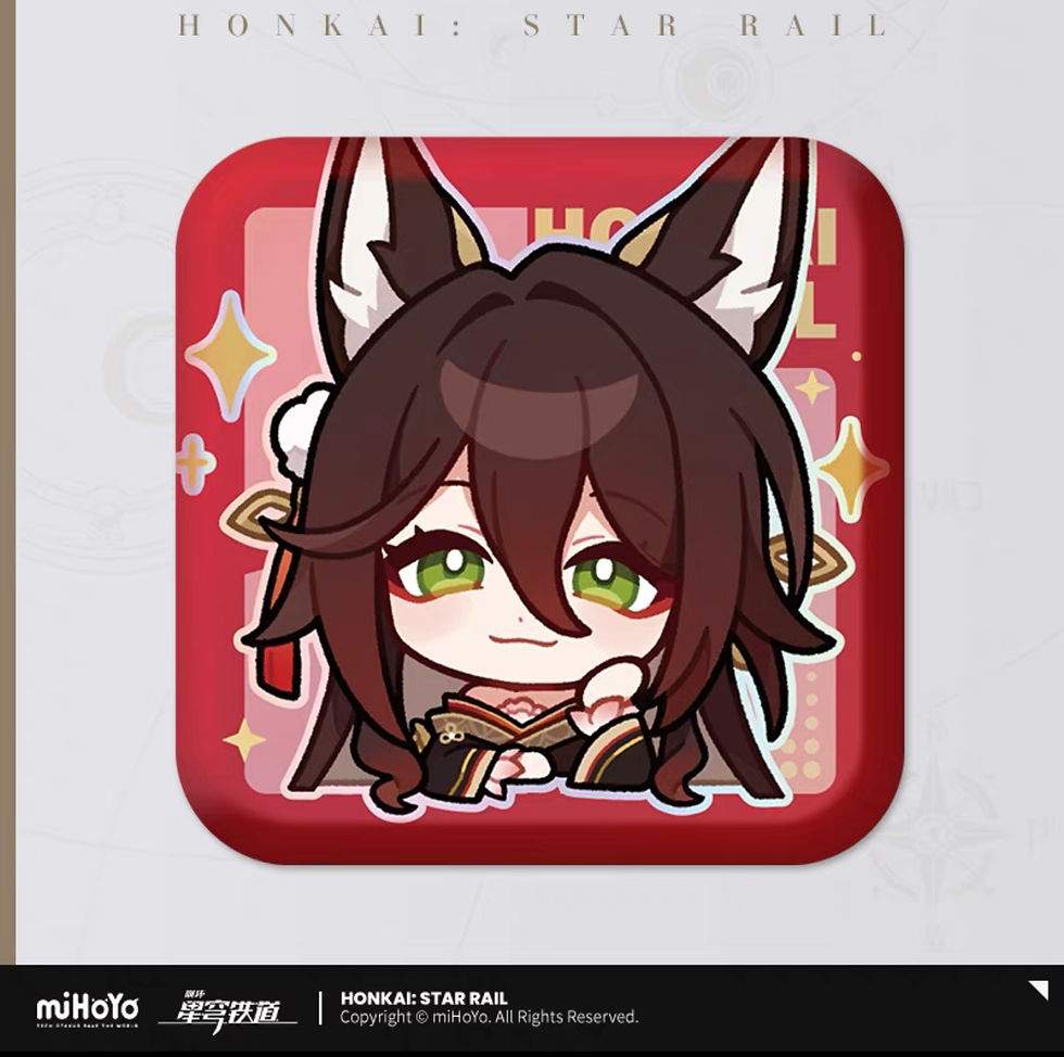 Thumbnail: Honkai: Star Rail Square Pin