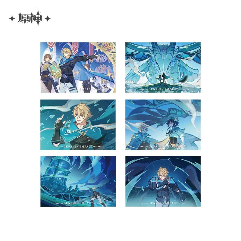 Genshin Impact Postcards Set