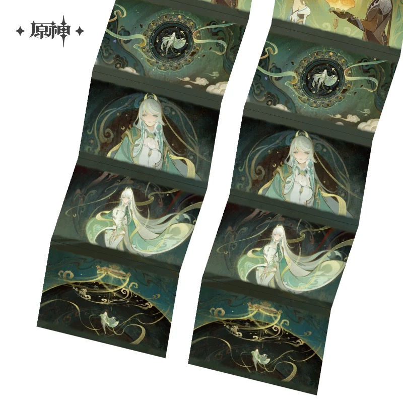 Thumbnail: Genshin Impact Liyue Themed Mini Book Refrigerator Magnet (Aether)