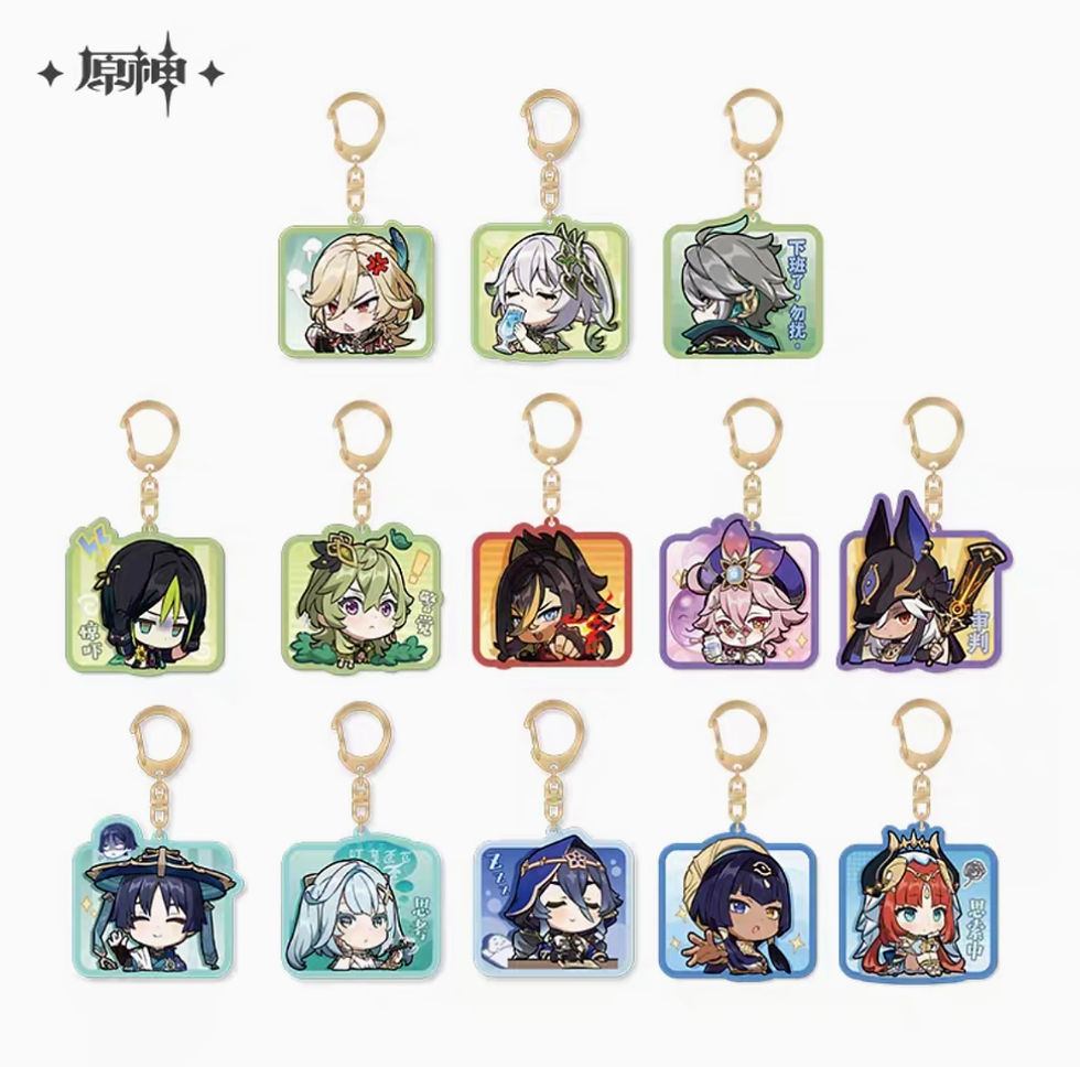 Thumbnail: Sumeru Characters Cute Acrylic Keychain