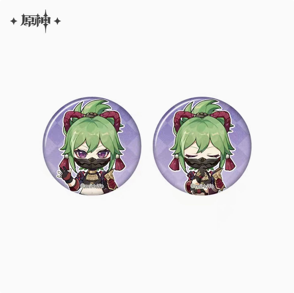 Thumbnail: Genshin Impact Mini Round Pin Set