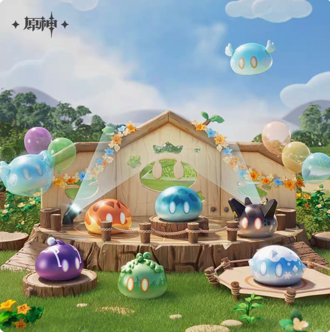 Slime Series Blind Box (5 slimes in one box) and Collecting Jar