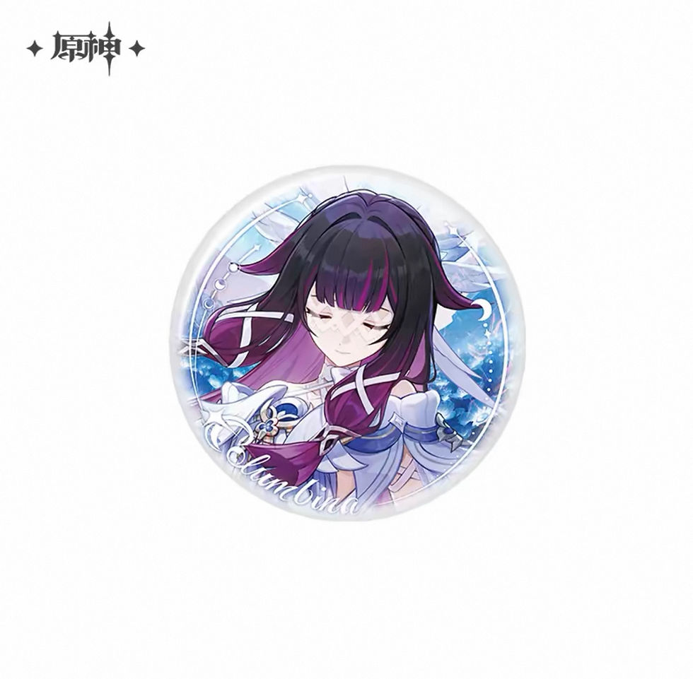 Thumbnail: Genshin Impact Columbina Round Pin