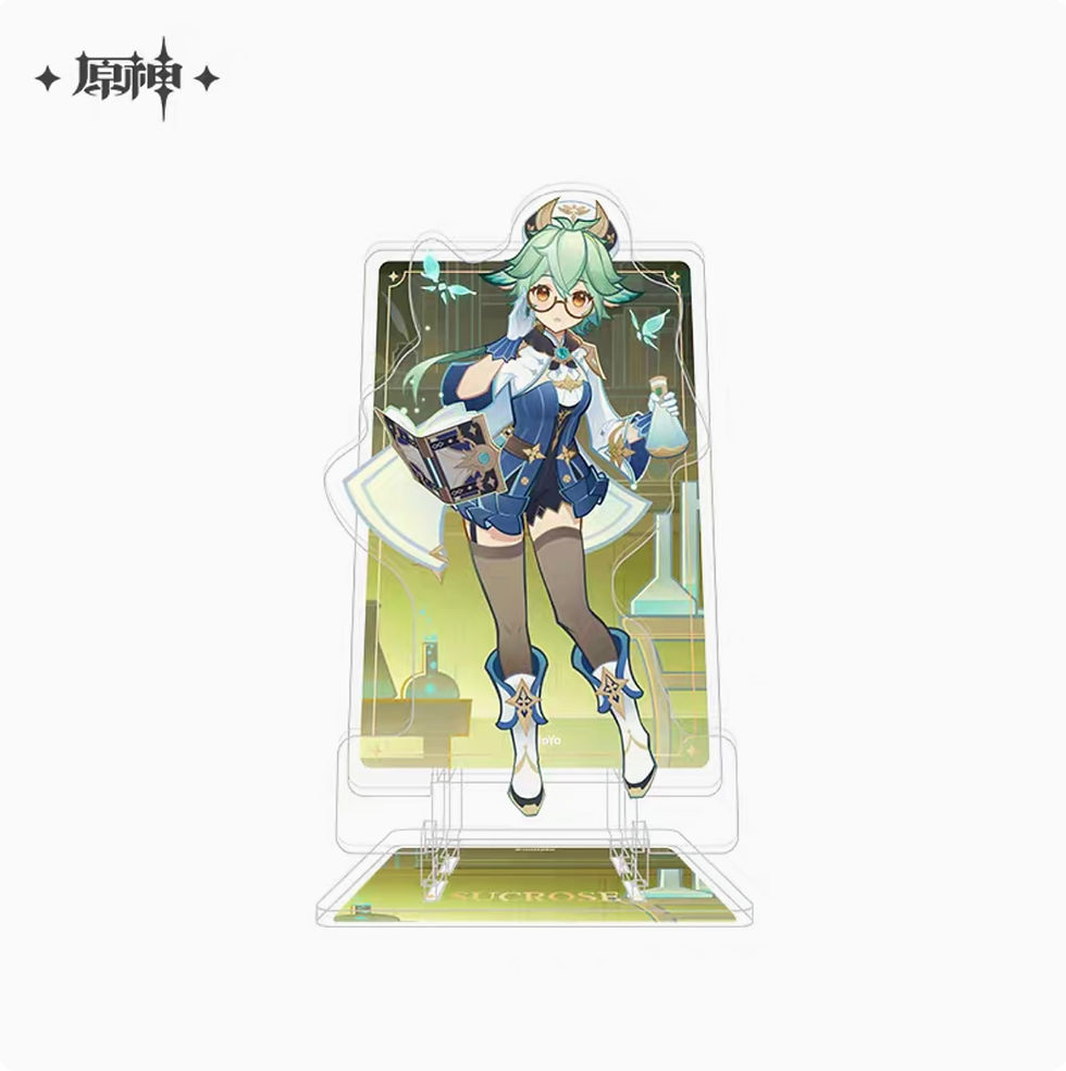Thumbnail: 【Set A】Genshin Impact Acrylic Cellphone Holder