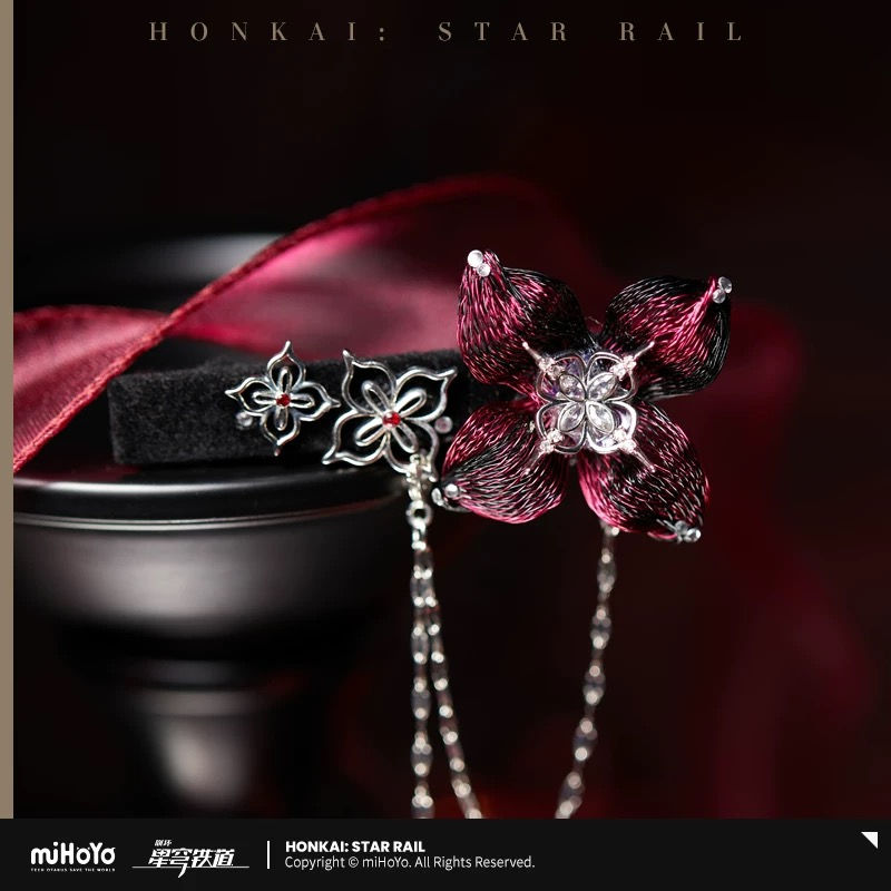 Thumbnail: Honkai: Star Rail Evernight Themed Hairpin/Brooch