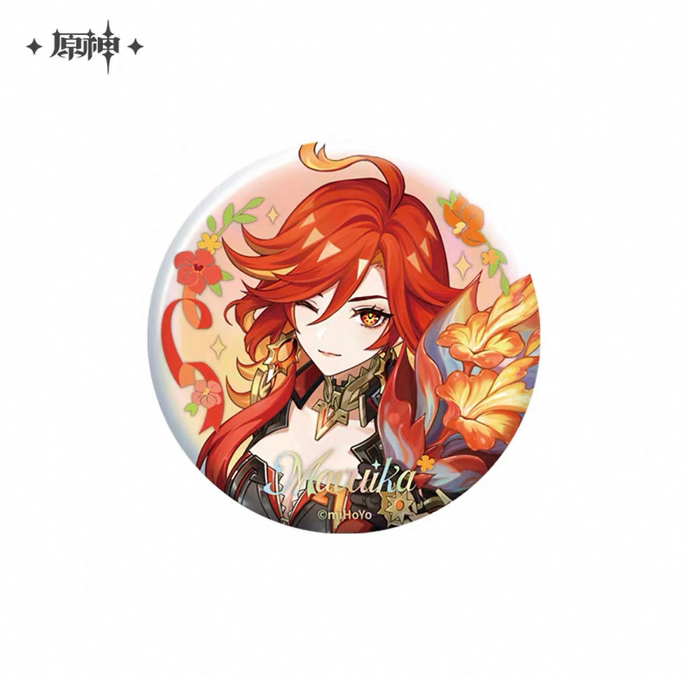 Thumbnail: Genshin Impact Anniversary Round Pin