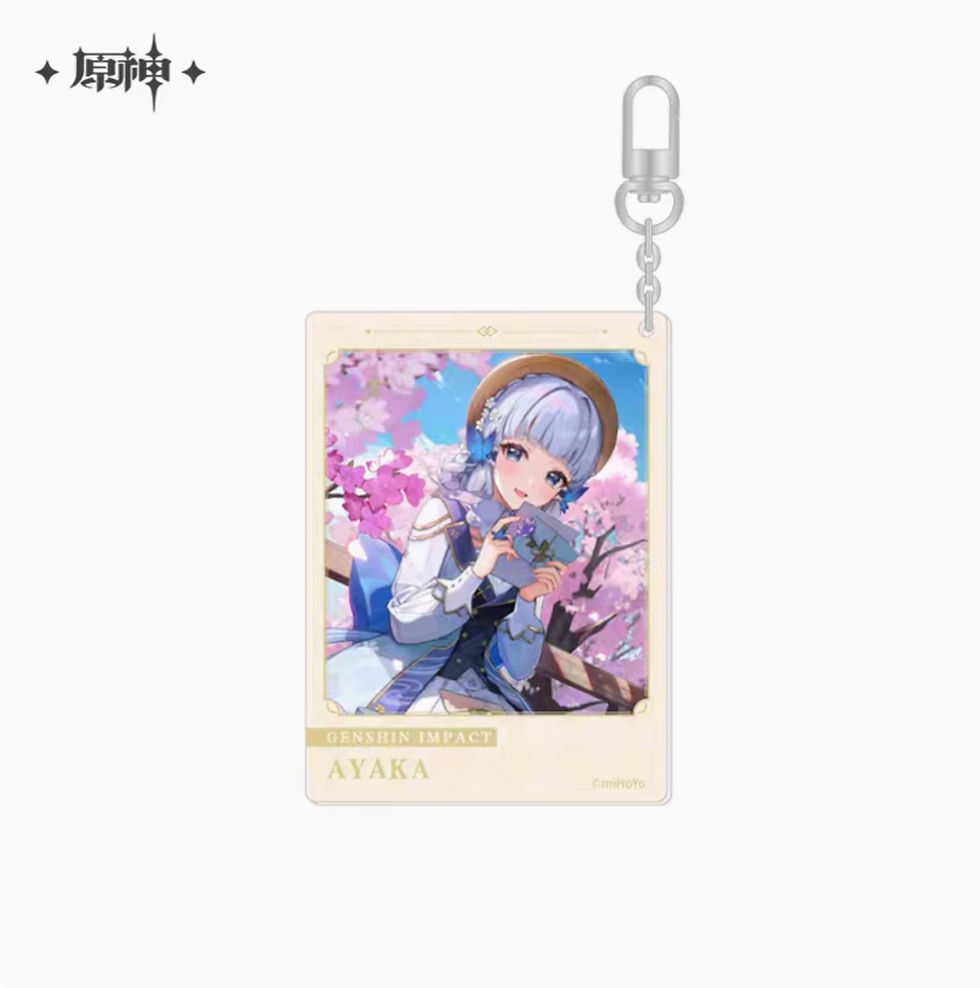 Thumbnail: 【Set B】Genshin Impact Character Birthday Acrylic Keychain
