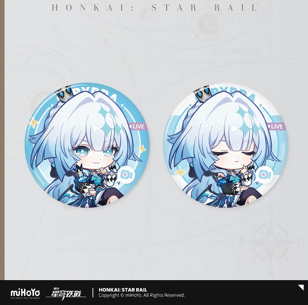 Thumbnail: Honkai: Star Rail Round Pins Set