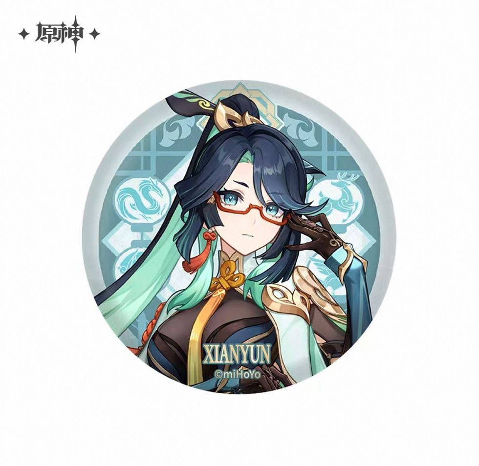 Thumbnail: 【Upgraded Material】Genshin Impact Round Pin