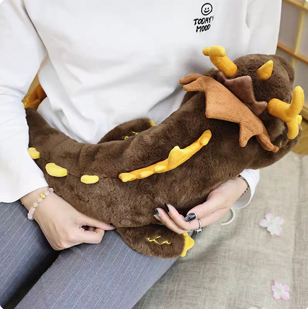 Thumbnail: Zhongli Dragon Plush Pillow