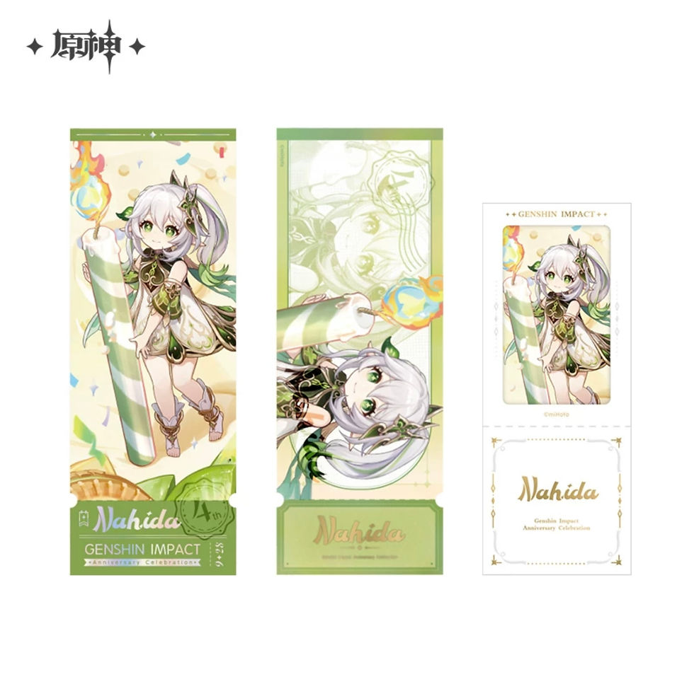 Thumbnail: Genshin Impact 4th Anniversary Collection Tickets Set