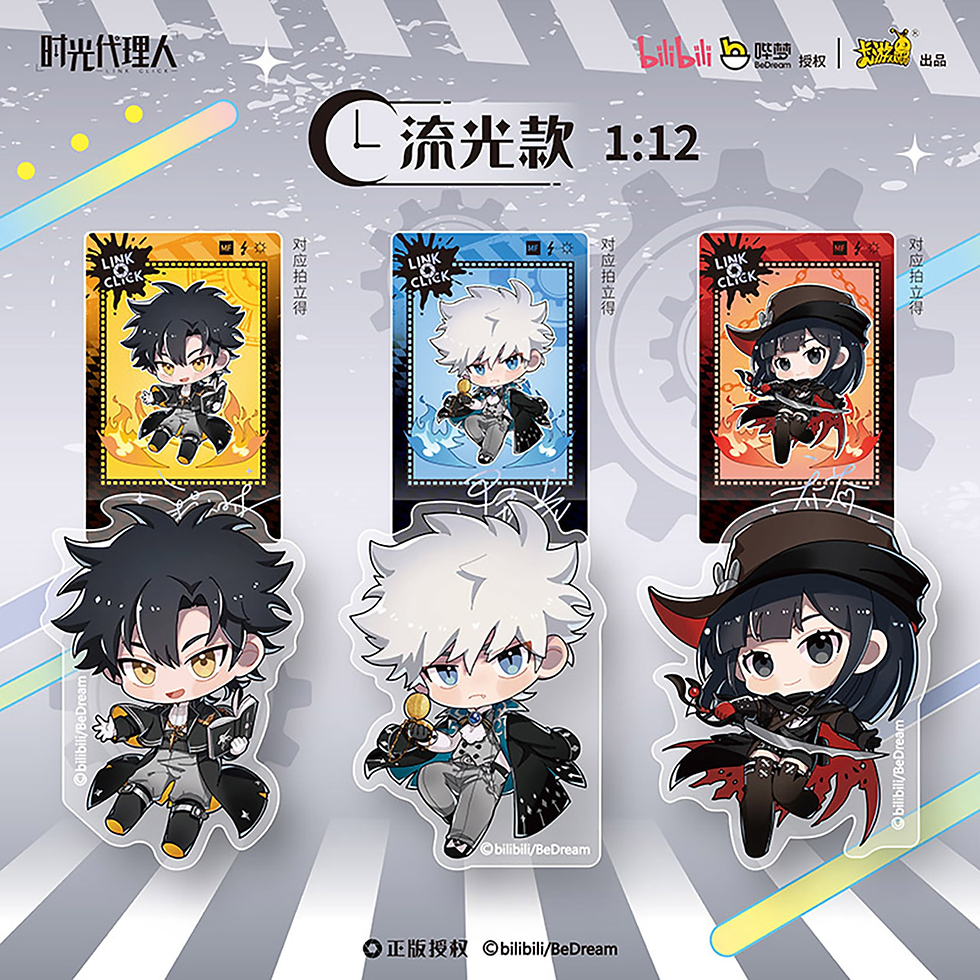 Thumbnail: Double-Side Acrylic Clip + Polaroid Card Set Blind Box
