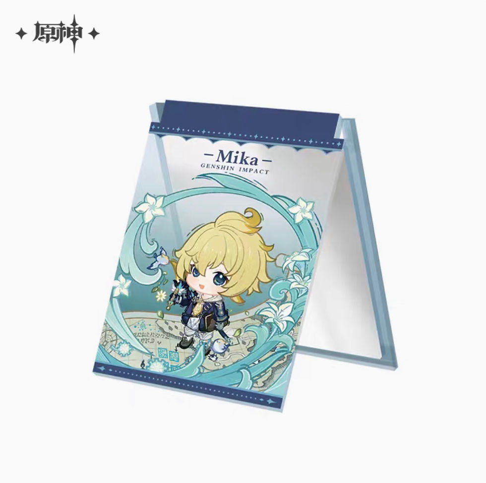 Thumbnail: 【Set B】Genshin Impact Acrylic Foldable Mirror