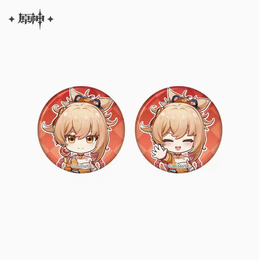 Thumbnail: Genshin Impact Mini Round Pin Set