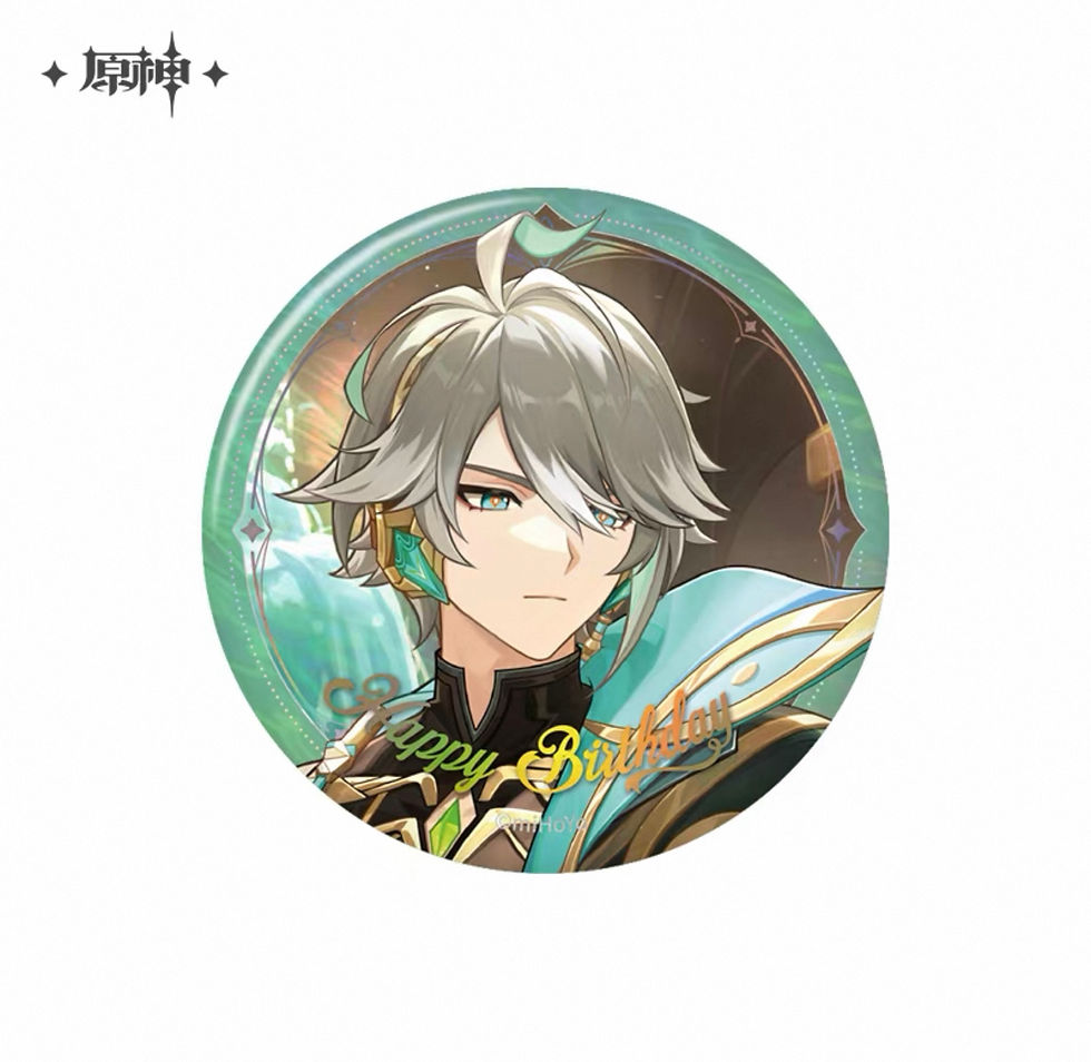 Thumbnail: 【Set A】Genshin Impact Round Pin