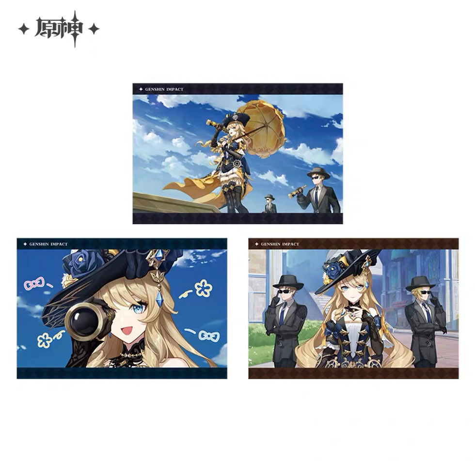 Thumbnail: Genshin Impact Characters PV Series Photo Cards