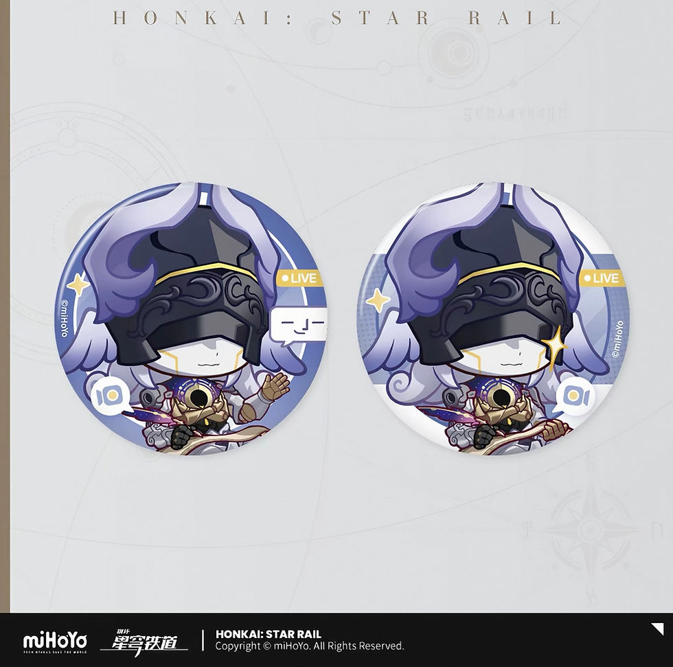 Thumbnail: Honkai: Star Rail Round Pins Set