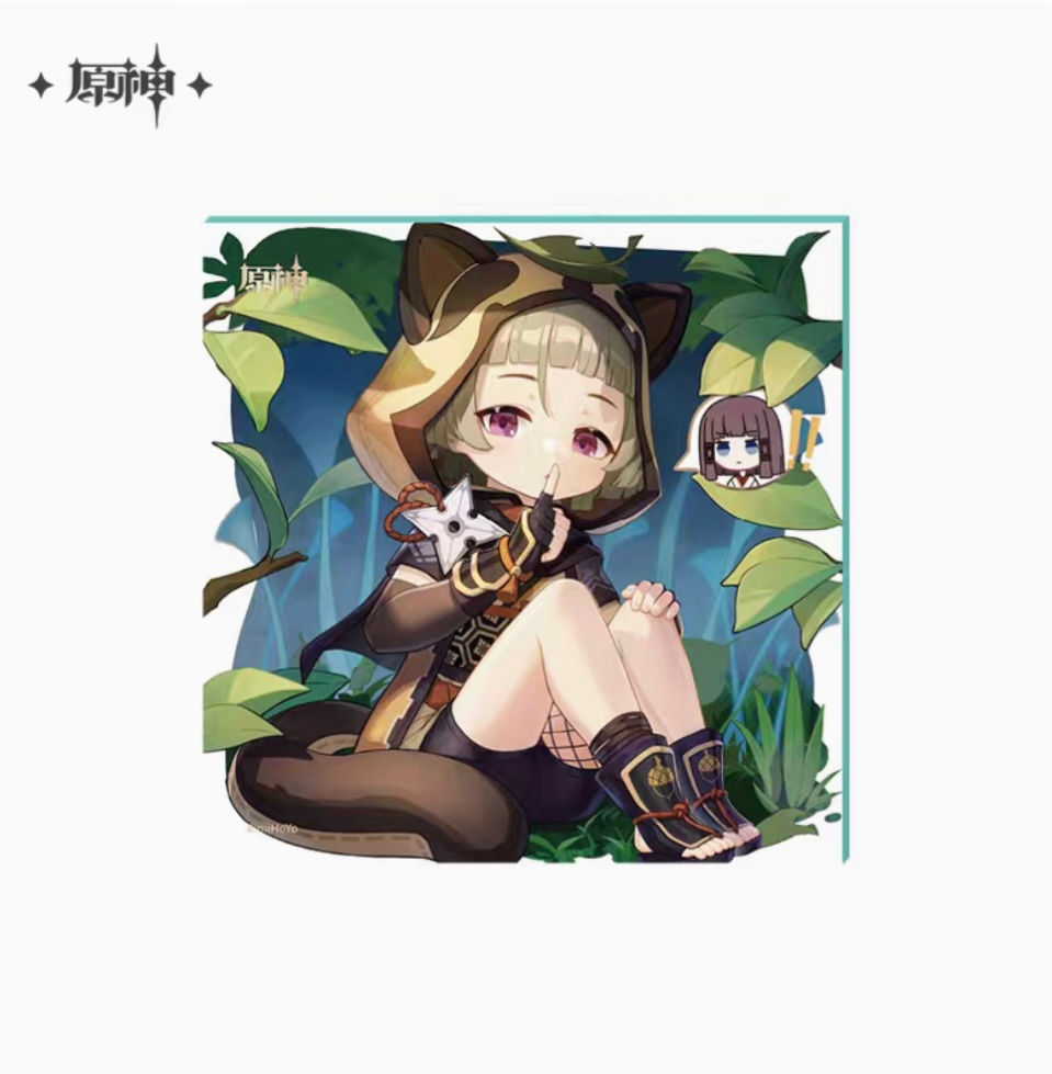 Thumbnail: 【Set A】Genshin Impact Character Birthday Paper Stand