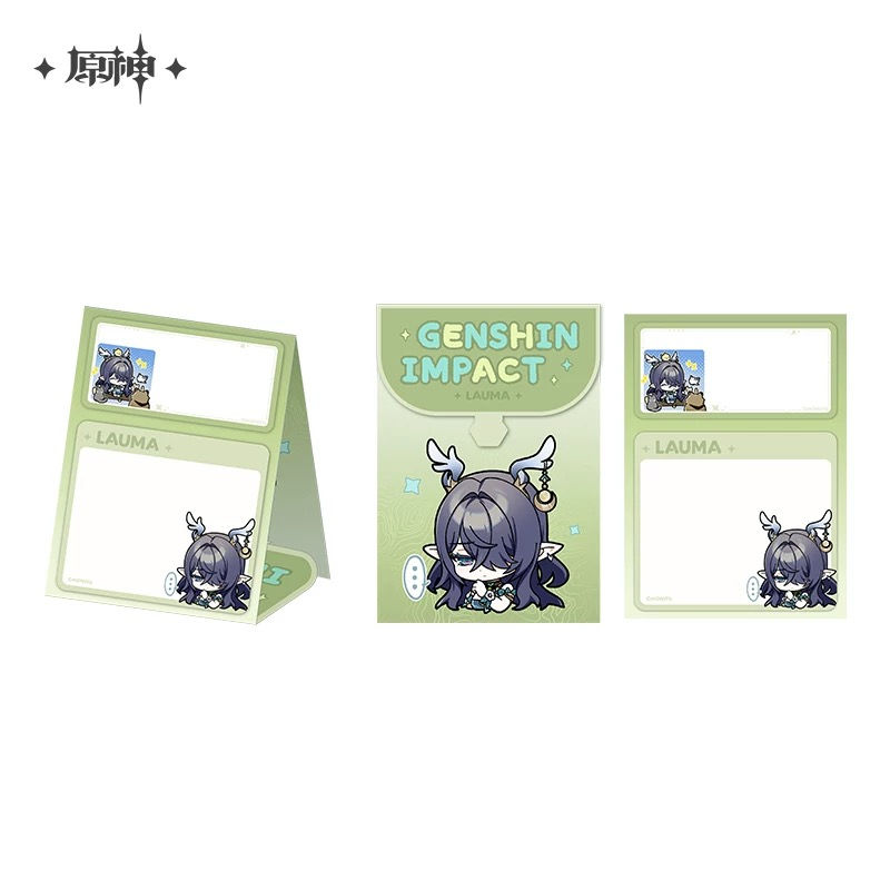Thumbnail: Genshin Impact Stand-Up Notepad