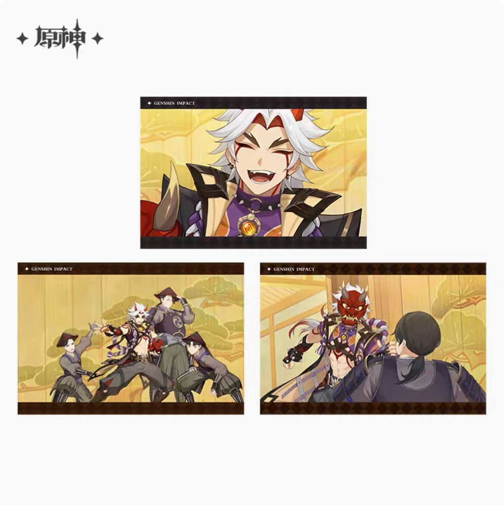 Thumbnail: 【Set B】Genshin Impact Characters PV Series Photo Cards