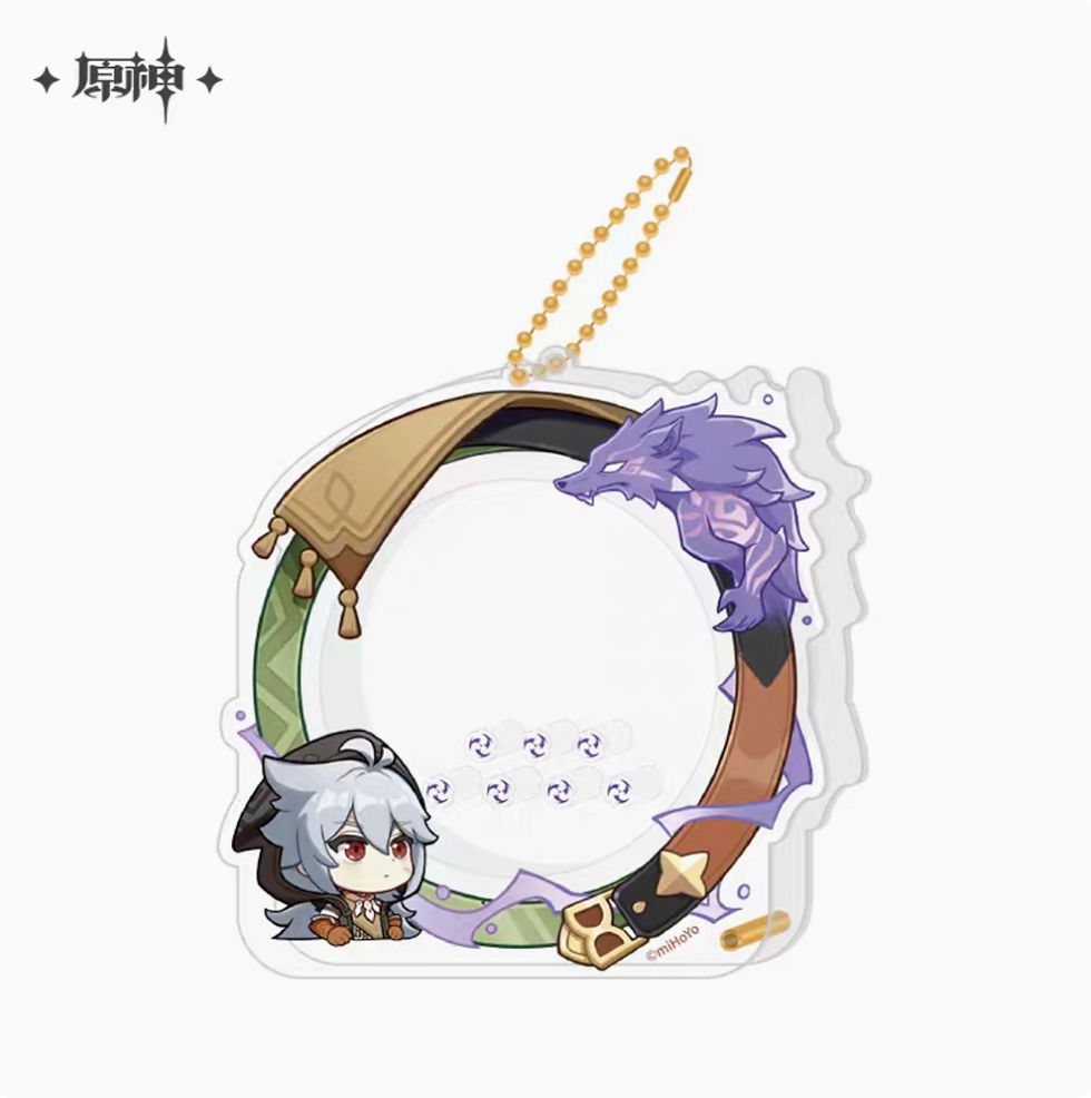 Thumbnail: Genshin Impact Pin Storage Keychain