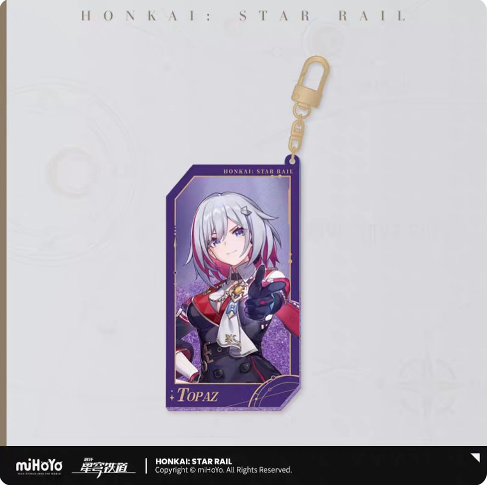 Thumbnail: Honkai: Star Rail Quicksand Acrylic Keychain