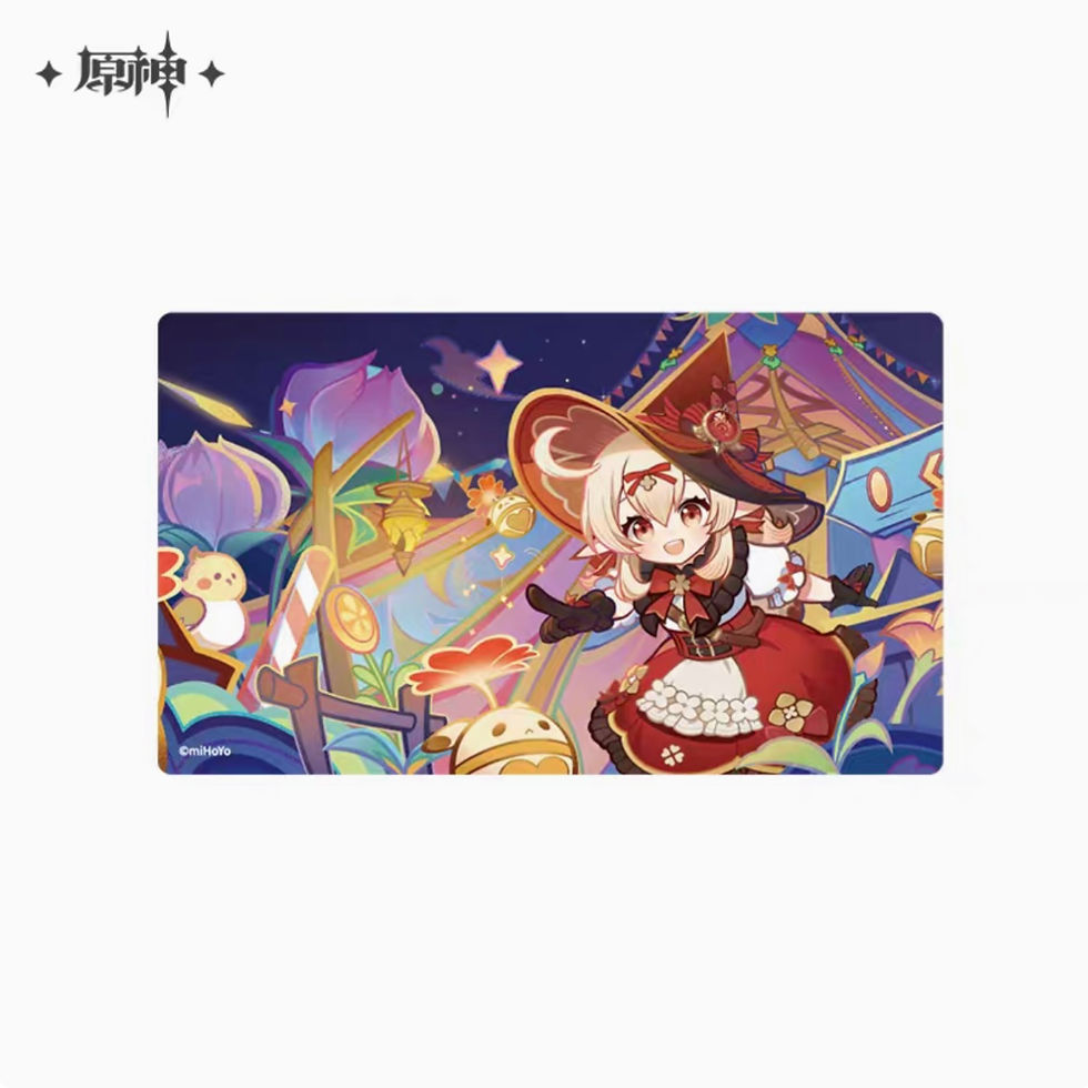 Thumbnail: Genshin Impact Clear Card Display