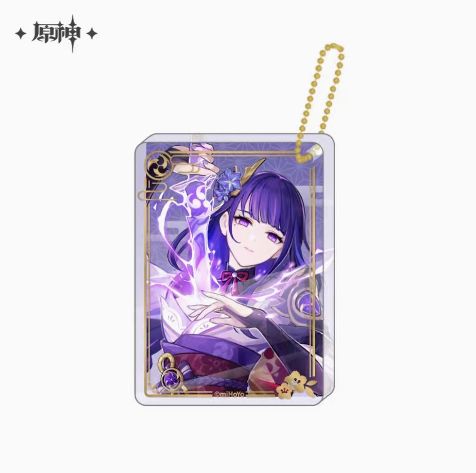 Thumbnail: 【Set C】Genshin Impact Thick Acrylic Keychain