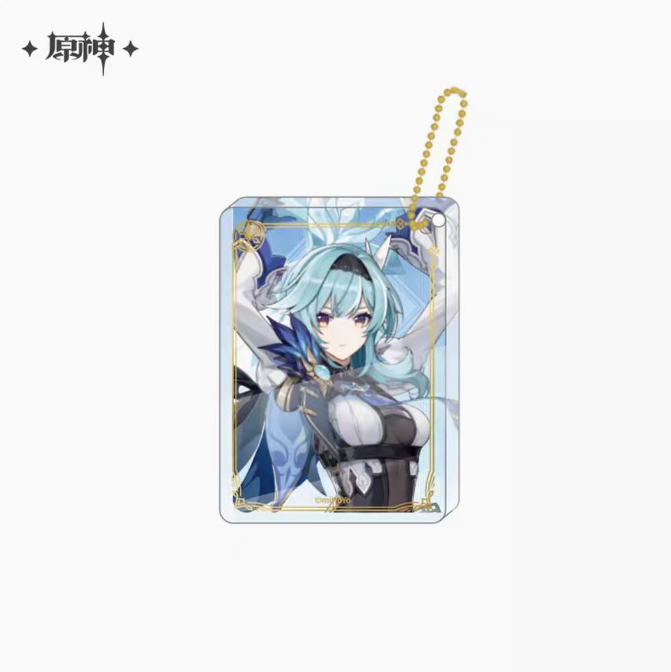 Thumbnail: 【Set A】Genshin Impact Thick Acrylic Keychain