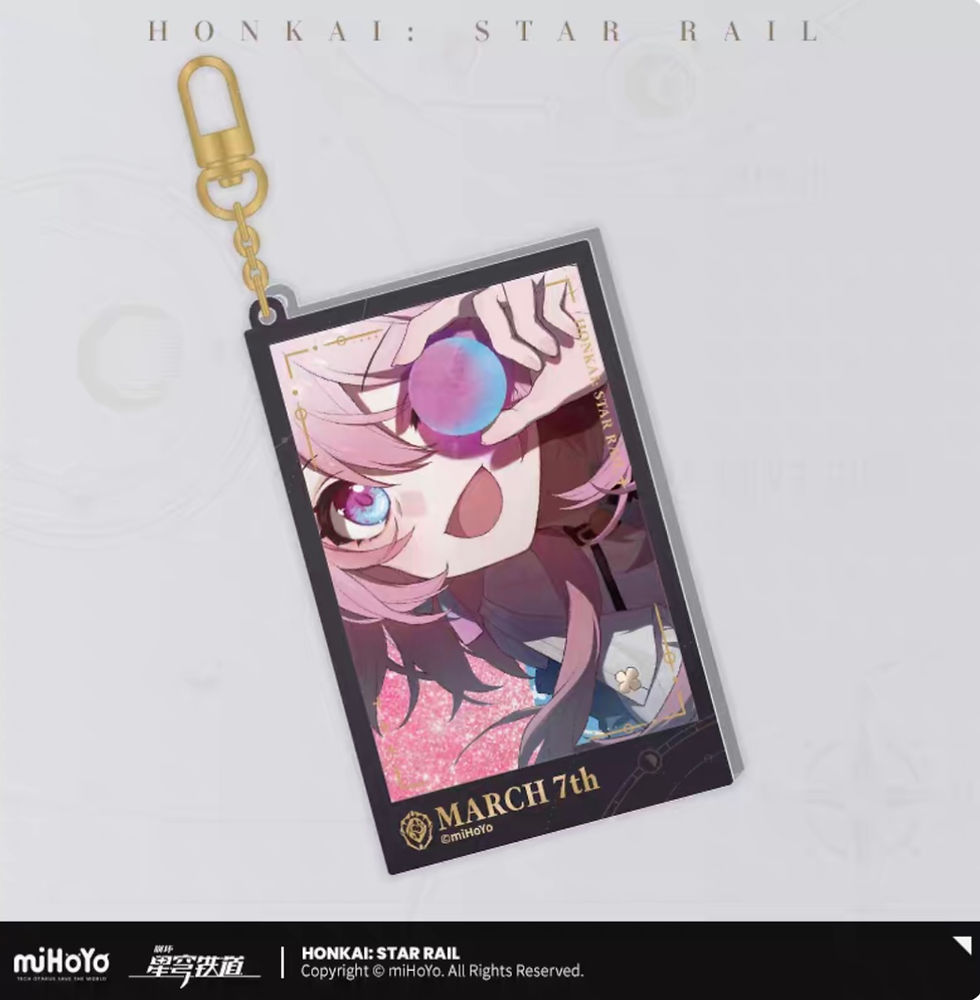 Thumbnail: Honkai: Star Rail Quicksand Acrylic Keychain