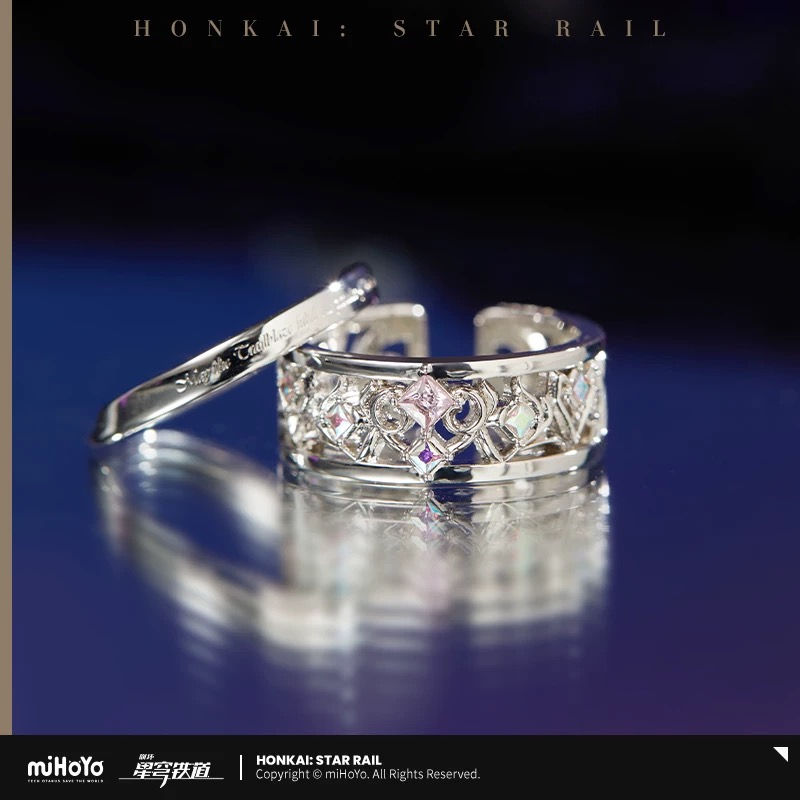 Honkai: Star Rail Cyrene Themed Ring Set