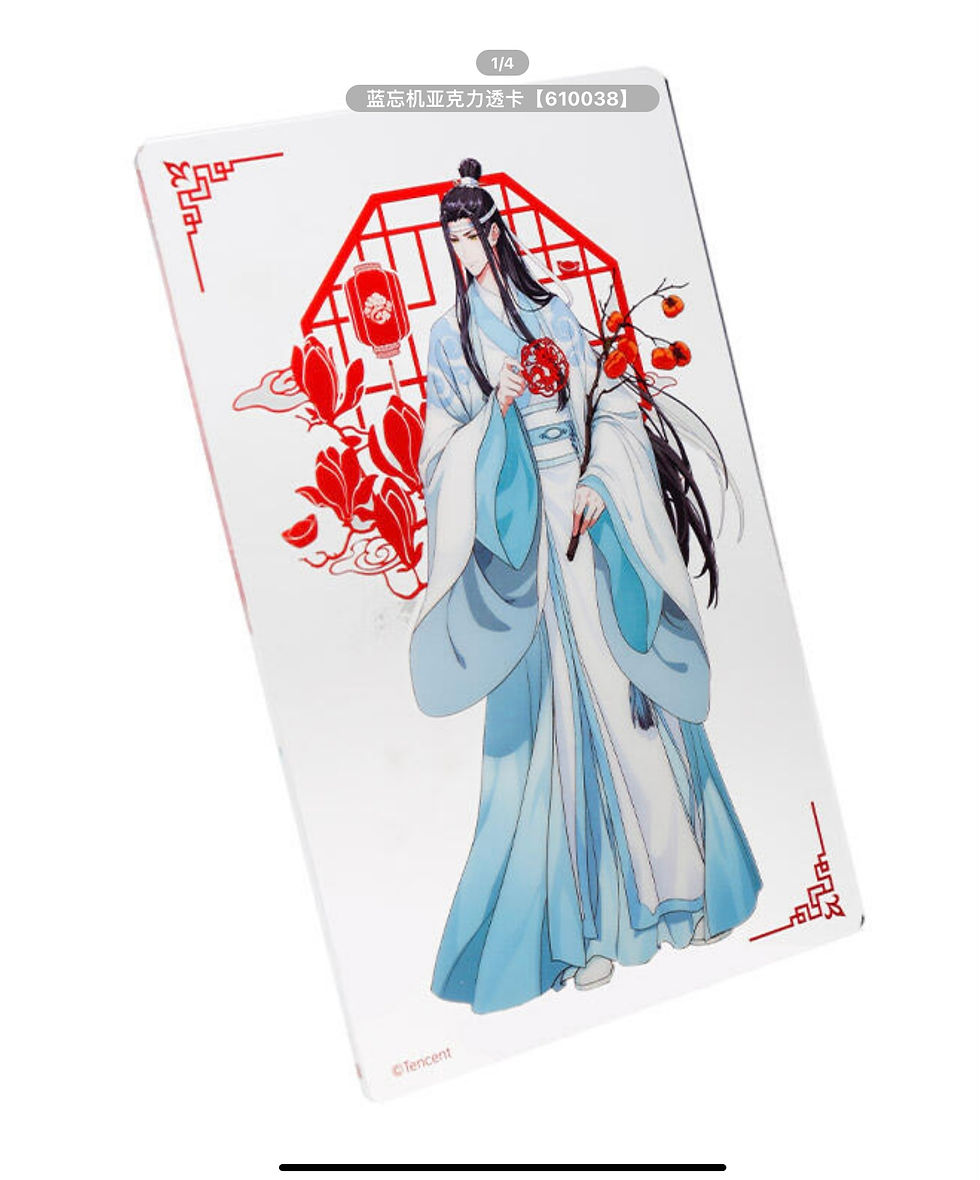 Thumbnail: Acrylic Clear Card Display