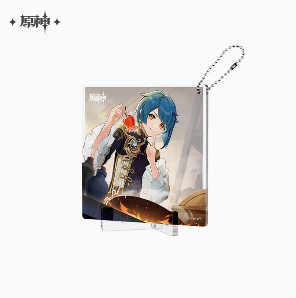 Thumbnail: Genshin Impact Character Birthday Themed Acrylic Display/Keychain/Coaster