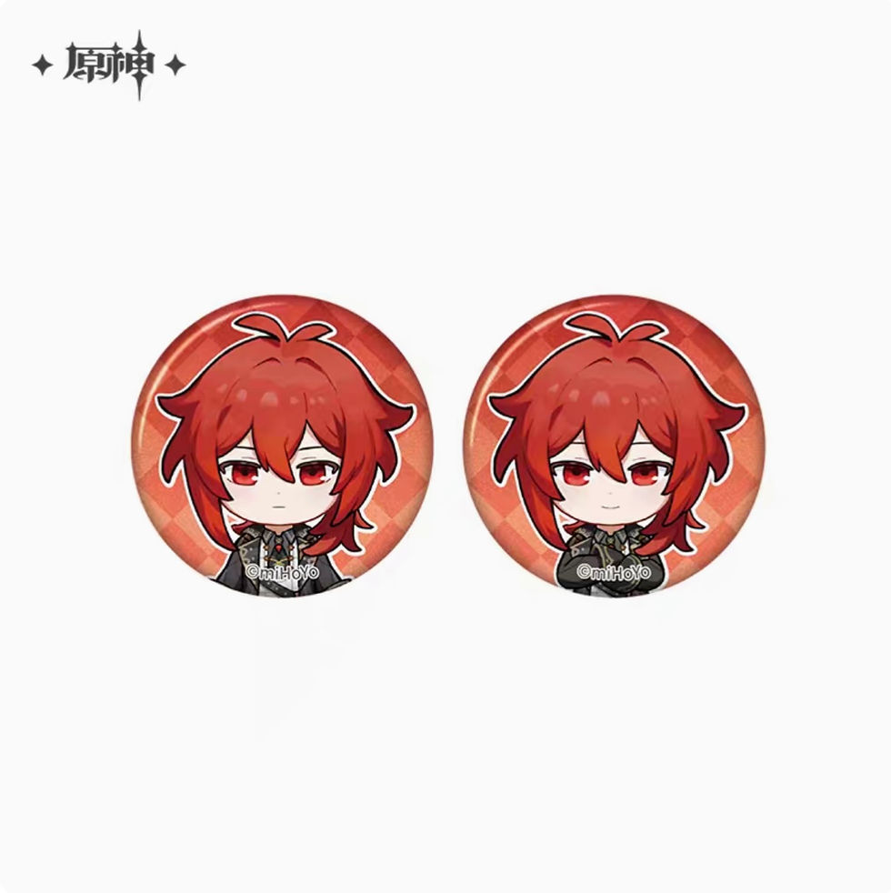 Thumbnail: Genshin Impact Mini Round Pin Set