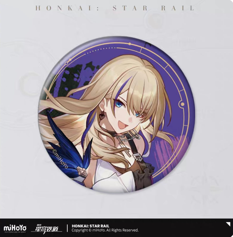Thumbnail: Honkai: Star Rail Round Pin (light-reflecting effect)