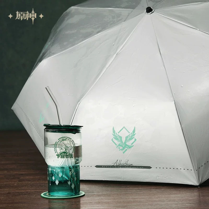 Thumbnail: Genshin Impact Alhaitham Themed Straw Cup Set (Color-Changing When Cold)