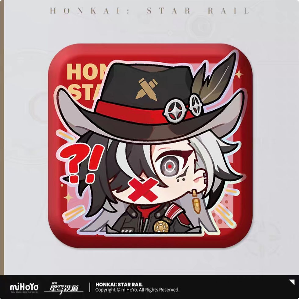 Thumbnail: 【Set A】Honkai: Star Rail Square Pin
