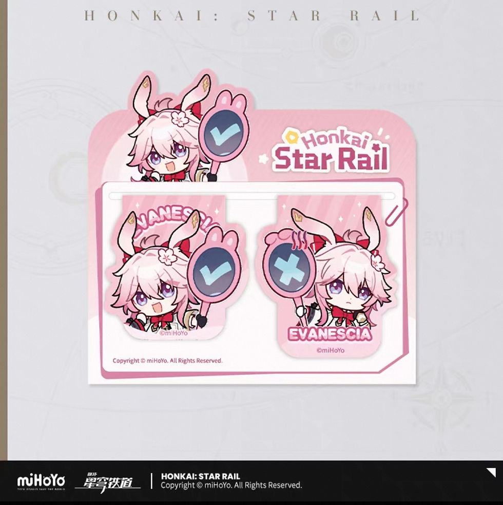 Thumbnail: Honkai: Star Rail Magnetic Bookmark Set