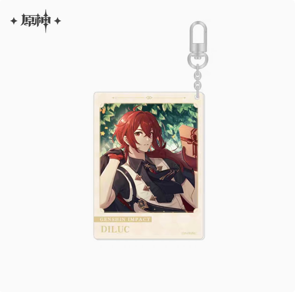 Thumbnail: Genshin Impact Characters Birthday Acrylic Keychain