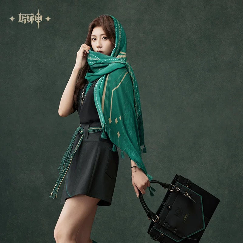 Thumbnail: Genshin Impact Alhaitham Themed Shawl Scarf